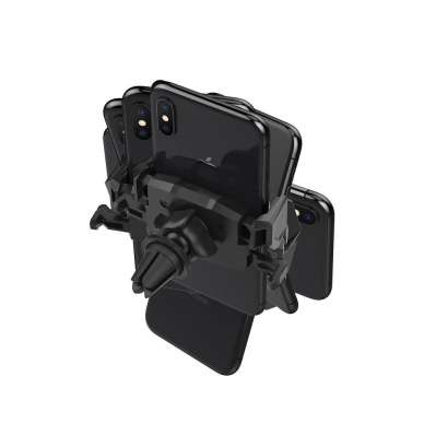 Spigen Click.R Automobilinis Telefono Laikiklis Tvirtinamas Į Groteles Juodas 1 Spigen Click.R Automobilinis Telefono Laikiklis Tvirtinamas Į Groteles Juodas 1