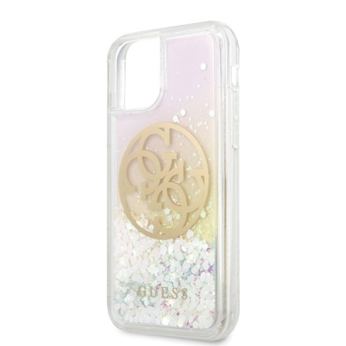 Dėklas Guess iPhone 11 Pro Gradient Liquid Glitter Circle Logo UGLX912 2