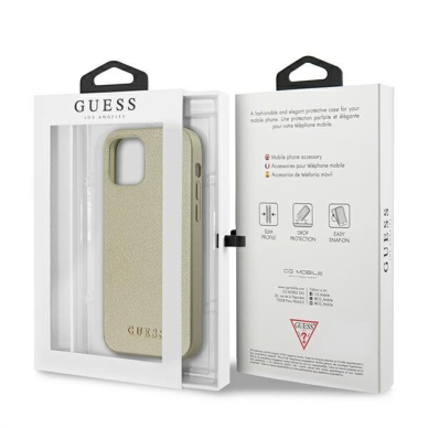 Dėklas Guess iPhone 12 Pro Max Iridescent - Auksinis UGLX912 9 Dėklas Guess iPhone 12 Pro Max Iridescent - Auksinis UGLX912 9