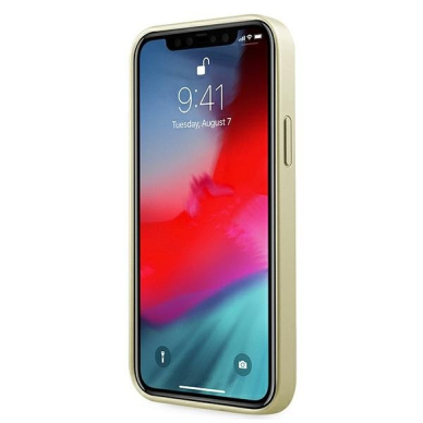 Dėklas Guess iPhone 12 Pro Max Iridescent - Auksinis UGLX912 4 Dėklas Guess iPhone 12 Pro Max Iridescent - Auksinis UGLX912 4