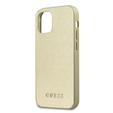 Dėklas Guess iPhone 12 mini Iridescent - Auksinis UGLX912 6 Dėklas Guess iPhone 12 mini Iridescent - Auksinis UGLX912 6