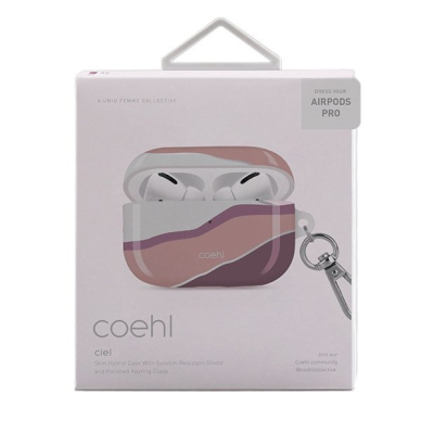 Dėklas UNIQ etui Coehl Ciel AirPods Pro - Sunset Rožinis 1 Dėklas UNIQ etui Coehl Ciel AirPods Pro - Sunset Rožinis 1