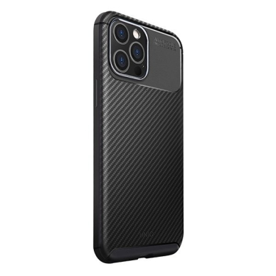 Dėklas UNIQ etui Hexa iPhone 12 Pro Max - Juodas UGLX912 1 Dėklas UNIQ etui Hexa iPhone 12 Pro Max - Juodas UGLX912 1