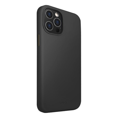 Akcija! Dėklas UNIQ etui Lino Hue iPhone 12 Pro Max Antimicrobial - Matinis Juodas UGLX912 1 Akcija! Dėklas UNIQ etui Lino Hue iPhone 12 Pro Max Antimicrobial - Matinis Juodas UGLX912 1