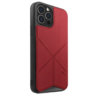 Dėklas UNIQ etui Transforma iPhone 12 Pro Max - Raudonas UGLX912 1 Dėklas UNIQ etui Transforma iPhone 12 Pro Max - Raudonas UGLX912 1