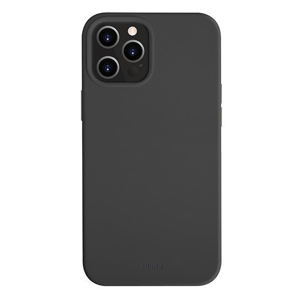 Akcija! Dėklas UNIQ etui Lino Hue iPhone 12 Pro Max Antimicrobial - Matinis Juodas UGLX912 Akcija! Dėklas UNIQ etui Lino Hue iPhone 12 Pro Max Antimicrobial - Matinis Juodas UGLX912