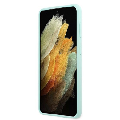 Dėklas Guess Silicone Metal Logo Samsung G996 Galaxy S21+ žydras 4 Dėklas Guess Silicone Metal Logo Samsung G996 Galaxy S21+ žydras 4