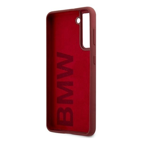 Dėklas BMW BMHCS21MSLBLRE Silicone Signature Logo Samsung Galaxy S21 telefonui raudonas 6 Dėklas BMW BMHCS21MSLBLRE Silicone Signature Logo Samsung Galaxy S21 telefonui raudonas 6