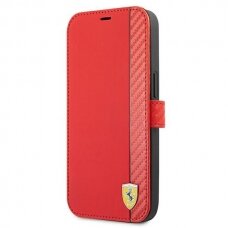 Telefono Dėklas Ferrari FESAXFLBKP13LRE iPhone 13 Pro / 13 6.1" Raudonas KOW068