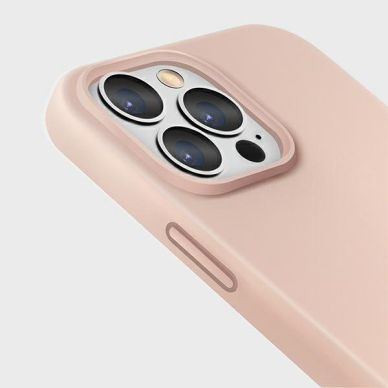 Telefono Dėklas UNIQ etui Lino iPhone 13 Pro Max 6,7" Matinis Rožinis KOW068 4