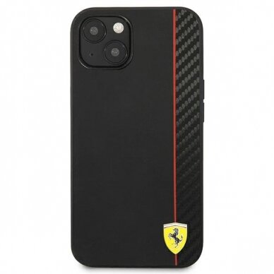 Telefono Dėklas Ferrari FESAXHCP13SBK iPhone 13 mini 5.4" Juodas KOW068 2