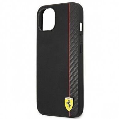 Telefono Dėklas Ferrari FESAXHCP13SBK iPhone 13 mini 5.4" Juodas KOW068 5