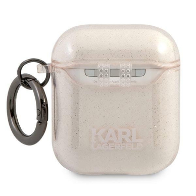 Airpods Dėklas Karl Lagerfeld KLA2UKHGD AirPods cover Auksinis Glitter Karl`s Head 1 Airpods Dėklas Karl Lagerfeld KLA2UKHGD AirPods cover Auksinis Glitter Karl`s Head 1