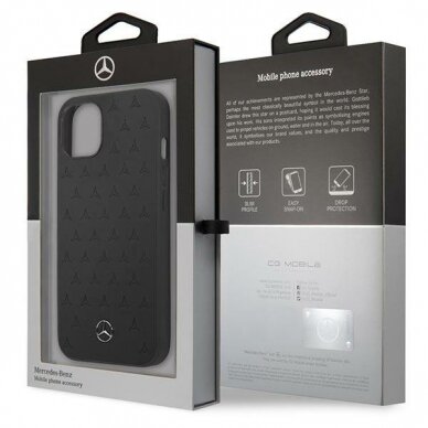 Telefono Dėklas Mercedes MEHCP13SPSQBK iPhone 13 mini 5,4" Juodas KOW068 7