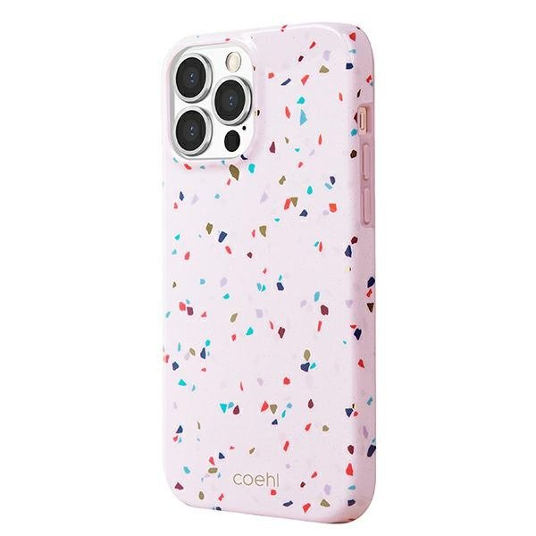 Telefono Dėklas UNIQ etui Coehl Terrazzo iPhone 13 Pro Max 6,7" Rožinis KOW068 Telefono Dėklas UNIQ etui Coehl Terrazzo iPhone 13 Pro Max 6,7" Rožinis KOW068