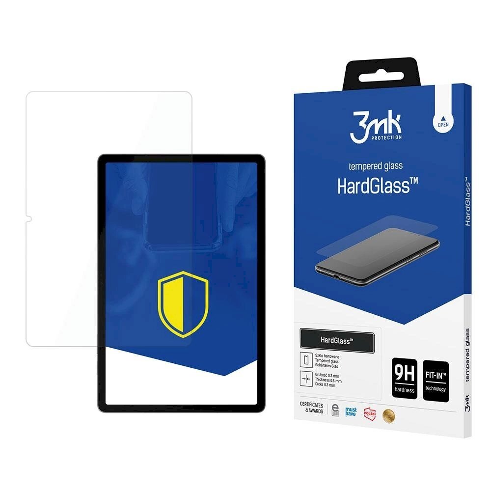 9H 3mk HardGlass™ Apsauginis stiklas Samsung Galaxy Tab S9 FE 9H 3mk HardGlass™ Apsauginis stiklas Samsung Galaxy Tab S9 FE