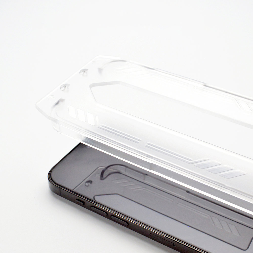 Apsuginis stiklas 9H iPhone 15 Wozinsky Premium Glass - Juodas 7 Apsuginis stiklas 9H iPhone 15 Wozinsky Premium Glass - Juodas 7