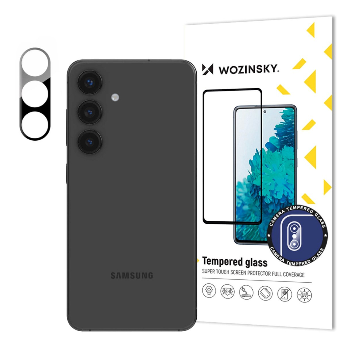 Apsauginis stiklas Wozinsky Full Camera Glass for Samsung Galaxy S24+ Apsauginis stiklas Wozinsky Full Camera Glass for Samsung Galaxy S24+