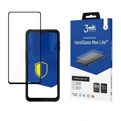 9H 3mk HardGlass Max Lite™ Apsauginis stiklas Samsung Galaxy XCover 6 Pro 9H 3mk HardGlass Max Lite™ Apsauginis stiklas Samsung Galaxy XCover 6 Pro