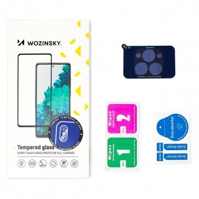Kameros apsauga Wozinsky Full Camera Glass iPhone 15 Pro - Juoda 2