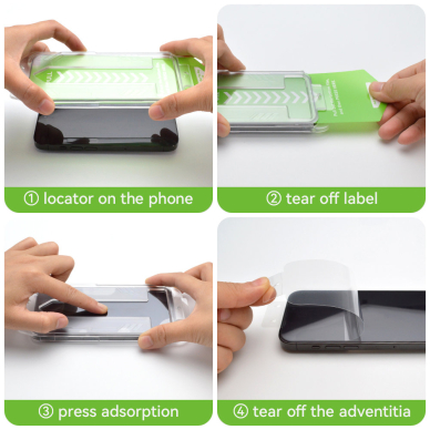 Apsuginis stiklas 9H iPhone 14 Plus Wozinsky Premium Glass - Juodas 12 Apsuginis stiklas 9H iPhone 14 Plus Wozinsky Premium Glass - Juodas 12