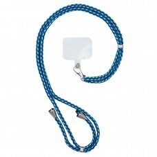 A stylish cord lanyard with an inlay for the key phone, pattern 8
