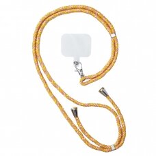 A stylish cord lanyard with an insert for the key phone, pattern 6