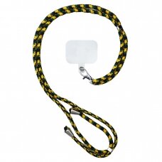 A stylish cord lanyard with an insert for the phone keys, pattern 9