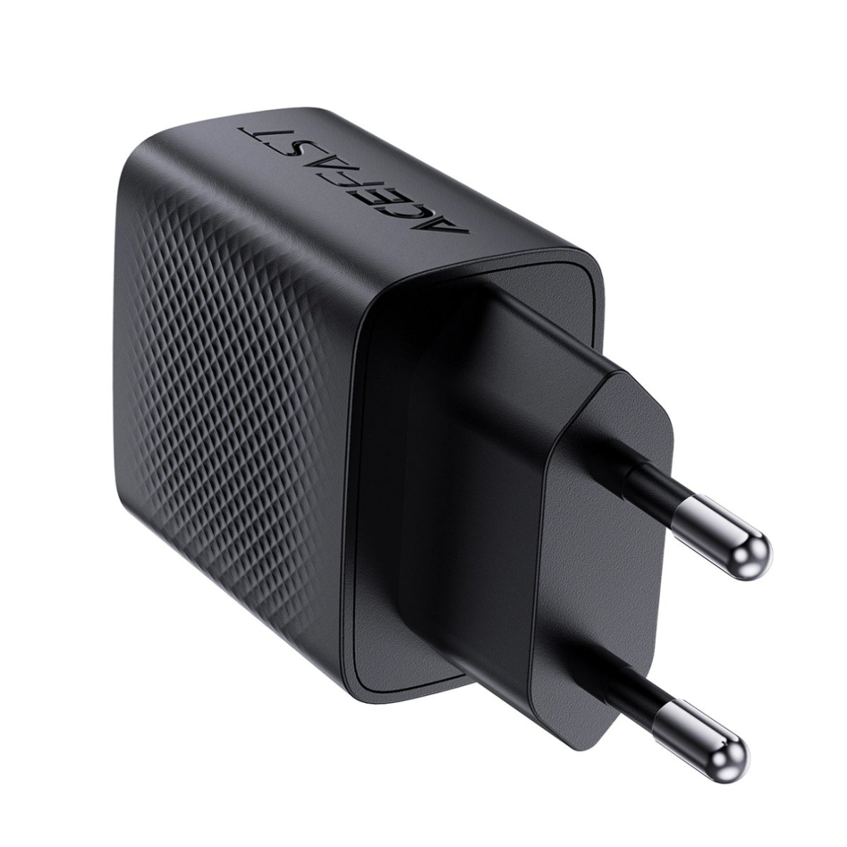 Acefast A78 GaN USB-A / USB-C PD 20W tinklo įkroviklis – juodas 3 Acefast A78 GaN USB-A / USB-C PD 20W tinklo įkroviklis – juodas 3