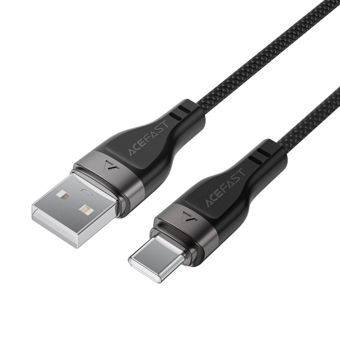 Krovimo kabelis Acefast C11-04 USB-A – USB-C 3 A 1.2 m magnetinis pintas – juodas 2