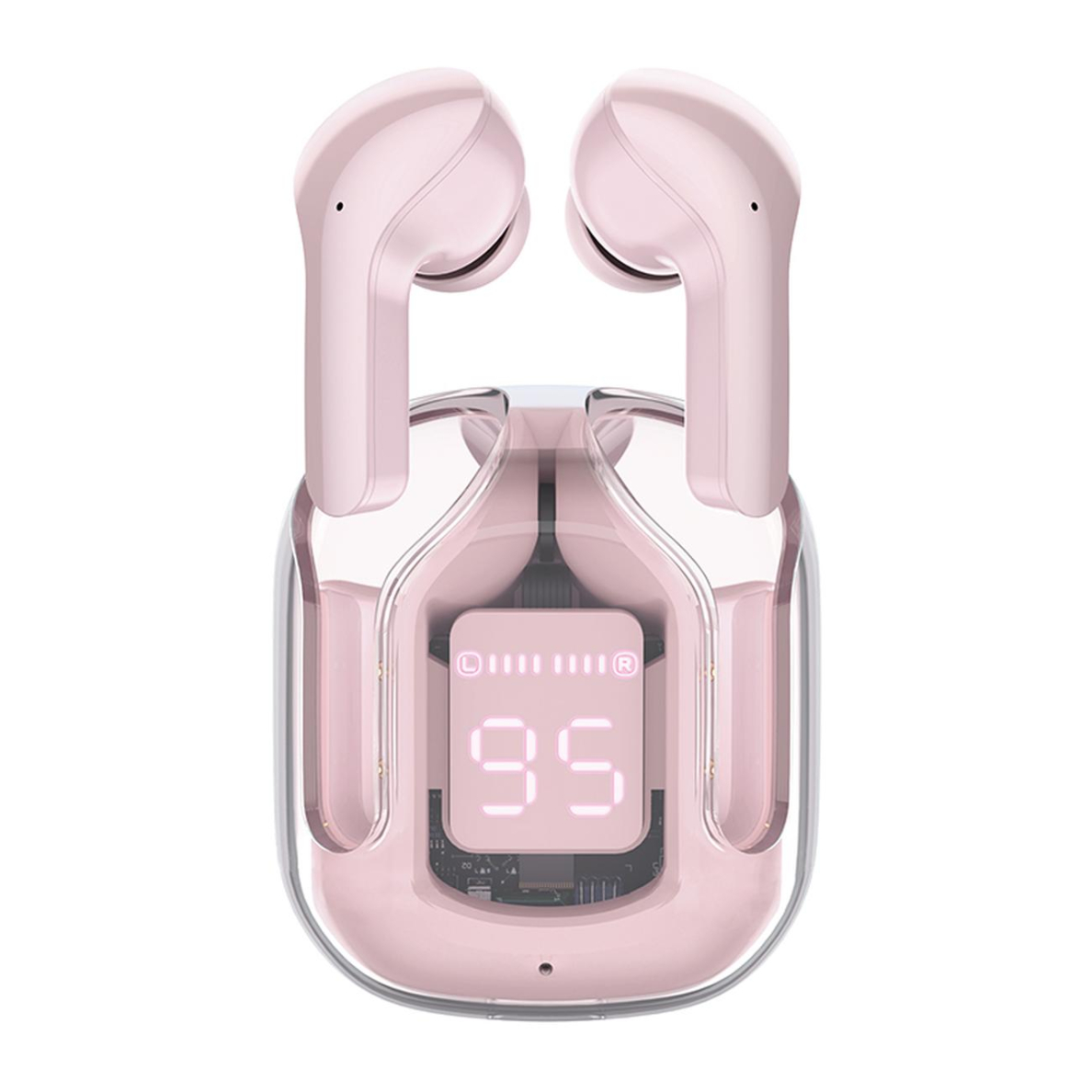 Ausinės Acefast in -ear wireless headphones TWS Bluetooth Rožinės (T6 pink lotus) 11 Ausinės Acefast in -ear wireless headphones TWS Bluetooth Rožinės (T6 pink lotus) 11