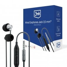 Accessories - 3mk Wired Ausinės Jack 3.5mm