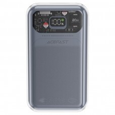 Acefast power bank 20000mAh Sparkling Series fast charging 30W gray (M2)