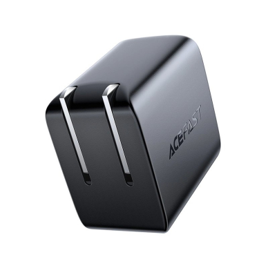 Acefast A3 PD20W sieninis įkroviklis su USB-C, US kištukas – juodas 2