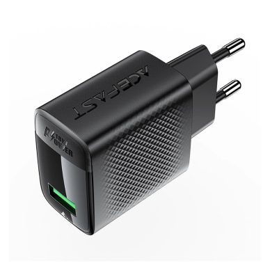 Acefast A90 GaN USB-A QC 18W tinklo įkroviklis – juodas 4