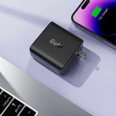 Acefast A96 PD100W GaN įkroviklis (3x USB-C + 1x USB-A), US kištukas – juodas 5