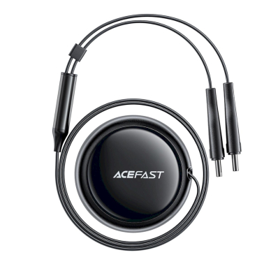 Acefast B13 53W automobilinis įkroviklis USB-A / 2x USB-C, su ištraukiamu kabeliu – juodas 3