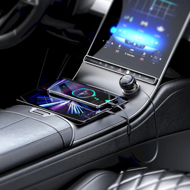 Acefast B13 53W automobilinis įkroviklis USB-A / 2x USB-C, su ištraukiamu kabeliu – juodas 7