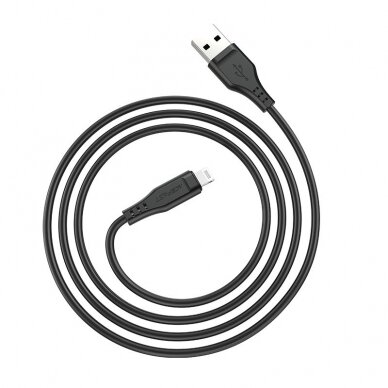 Kabelis Acefast MFI USB - Lightning 1.2m, 2.4A Juodas (C3-02) 1