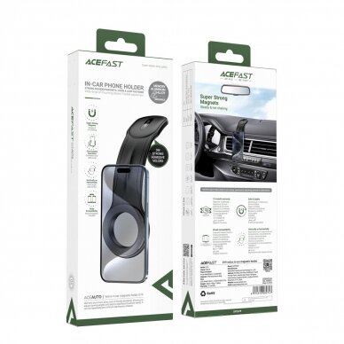 Acefast D19 magnetic laikiklis the cockpit - Juodas 6 Acefast D19 magnetic laikiklis the cockpit - Juodas 6