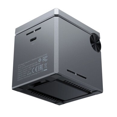 Acefast E18 3in1 indukcinis įkroviklis Rubiko kubo formos – juodas 3 Acefast E18 3in1 indukcinis įkroviklis Rubiko kubo formos – juodas 3