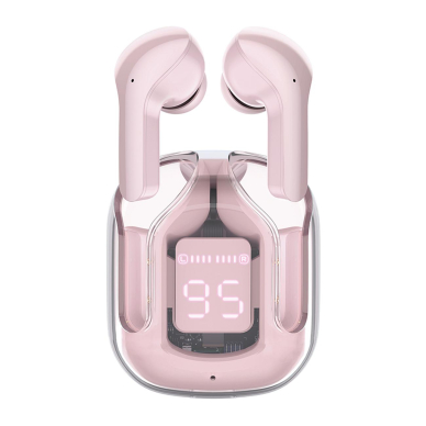 Ausinės Acefast in -ear wireless headphones TWS Bluetooth Rožinės (T6 pink lotus) 11