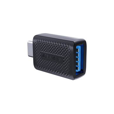 Acefast J1 USB-A 3.0 (moteriškas) / USB-C 3.0 (vyriškas) adapteris 5Gb/s – juodas 2