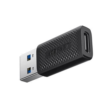 Acefast J2 USB-C 3.0 (moteriškas) į USB-A 3.0 (vyriškas) adapteris 5Gb/s – juodas 3 Acefast J2 USB-C 3.0 (moteriškas) į USB-A 3.0 (vyriškas) adapteris 5Gb/s – juodas 3