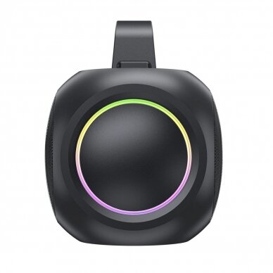 Acefast K1 belaidė karaoke kolonėlė su 2 mikrofonais – juoda 8