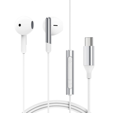 Acefast L3 laidinės USB-C ausinės su mikrofonu – baltos 2