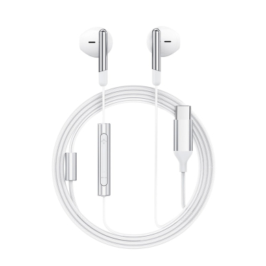 Acefast L3 laidinės USB-C ausinės su mikrofonu – baltos