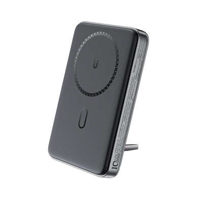Acefast M6 PD 20W 10000mAh indukcinis powerbank + kabelis – juodas