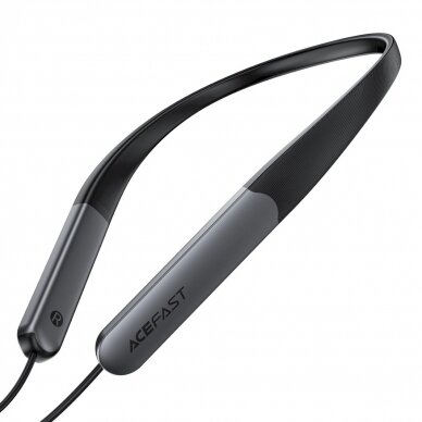 Acefast N1 belaidės in-ear ausinės + USB-A / USB-C kabelis – juodas 4