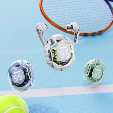 Acefast T8 Bluetooth TWS wireless headphones Violetinė 3 Acefast T8 Bluetooth TWS wireless headphones Violetinė 3